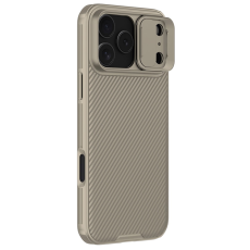 Nillkin - NILLKIN iPhone 17 Pro Max Mobilskal Slide Kamera Lid - Guld