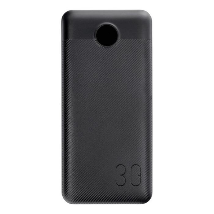 Veger - VEGER Powerbank 30000 mAh PD QC 3.0 3A 20W L30 - Svart