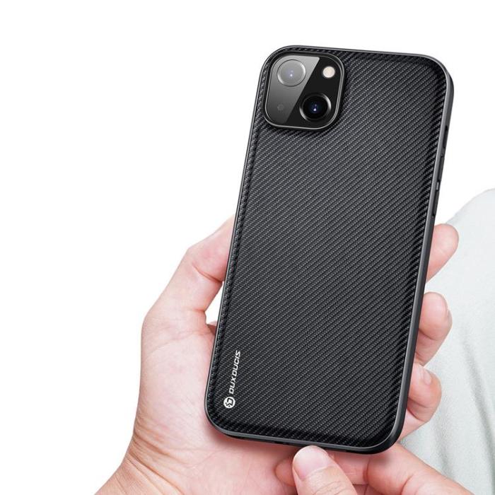 Dux Ducis - Dux Ducis iPhone 14 Plus Skal Fino Nylon - Svart