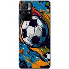 iSecrets - Mobilskal till Xiaomi Poco M4 Pro 5G med Fotbollar