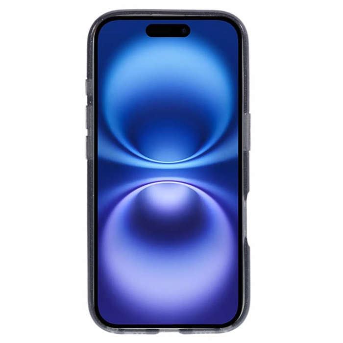 KIGC - KIGC iPhone 16 Mobilskal MagSafe Epoxy Kickstand - Svart