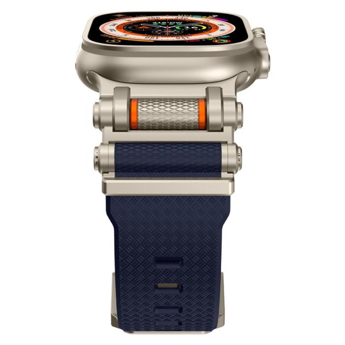 Boom of Sweden - Apple Watch Ultra (49mm) Armband Rotation Axis Silikon - Blå