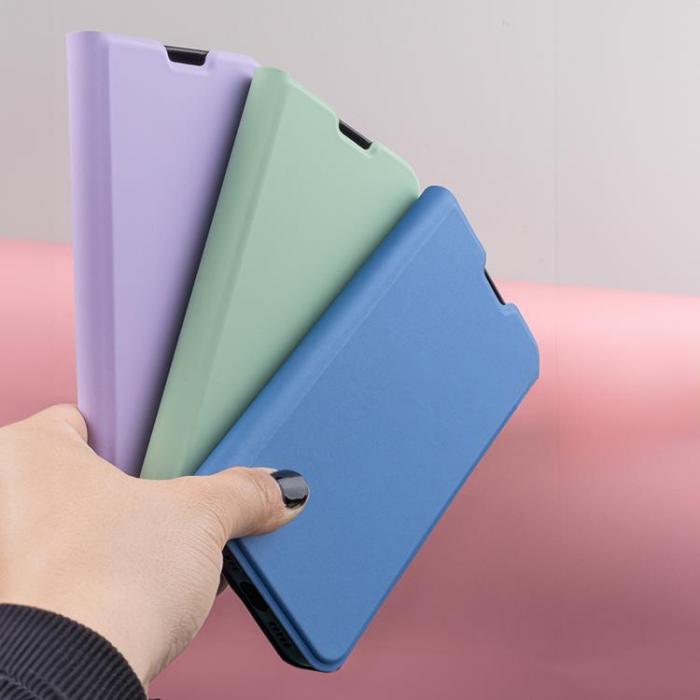 OEM - iPhone 16 Pro Max Plånboksfodral Smart Soft - Ljuslila
