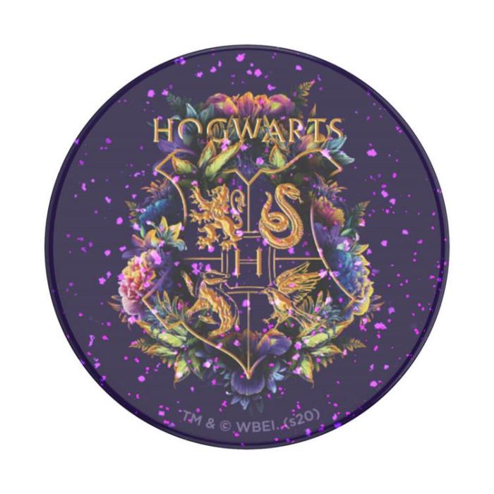 PopSockets - POPSOCKETS Mobilhållare / Mobilgrepp Glitter Hogwarts Floral