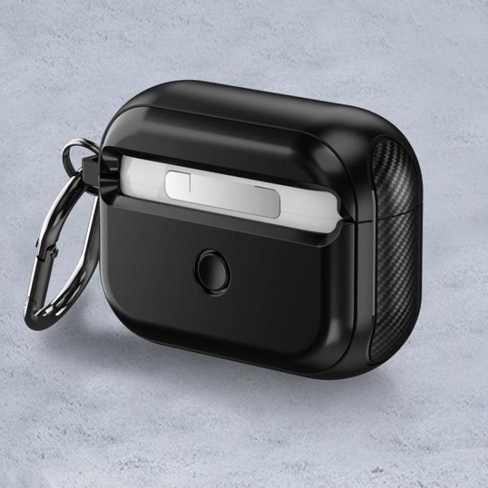 Tech-Protect - Tech-Protect Apple Airpods Pro 1/2 Skal Defender Hook - Olivgrön