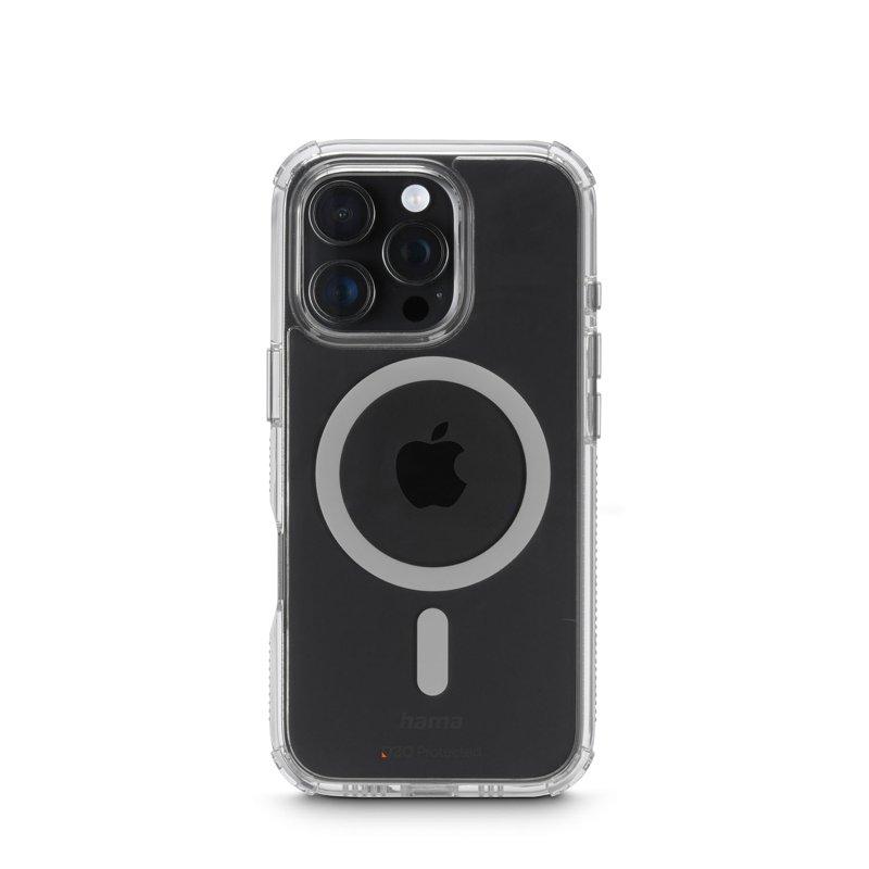 HAMA Mobilskal Extreme Protect iPhone 16 Pro MagFodral Transparent