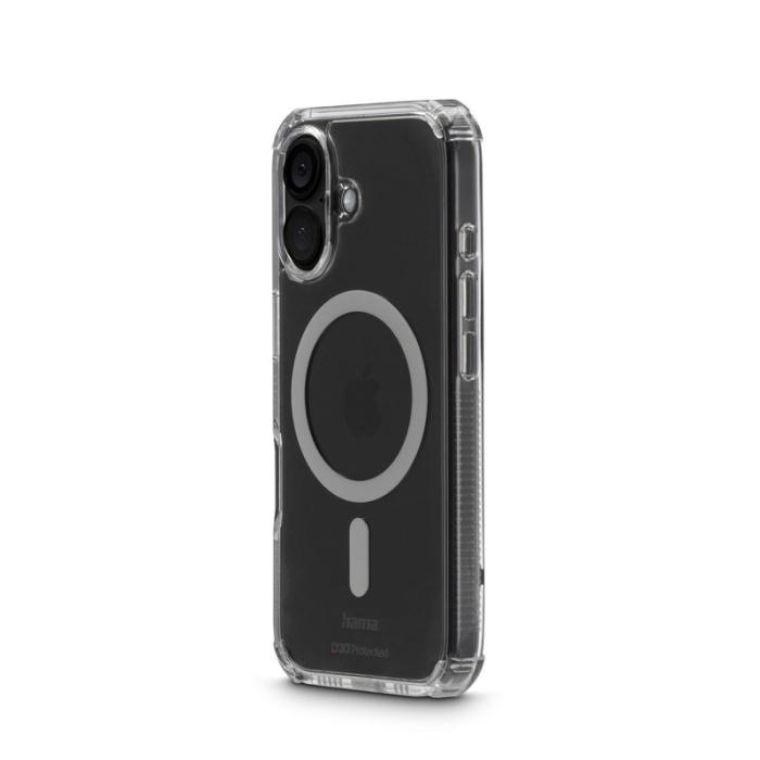 Hama - HAMA Mobilskal Extreme Protect iPhone 16 MagCase Transparent