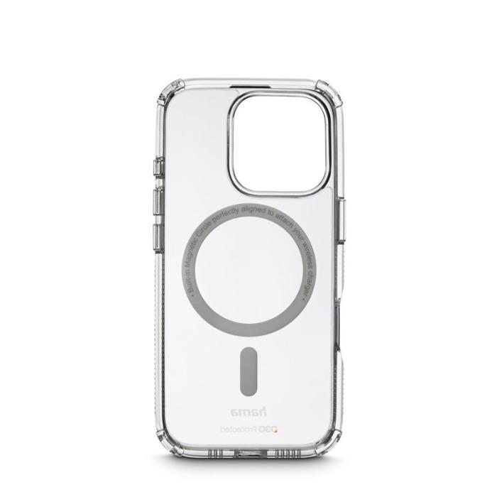 Hama - HAMA Mobilskal Extreme Protect iPhone 16 Pro MagFodral Transparent