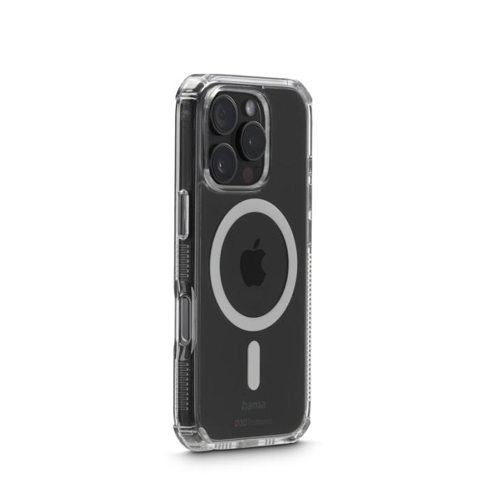Hama - HAMA Mobilskal Extreme Protect iPhone 16 Pro MagFodral Transparent
