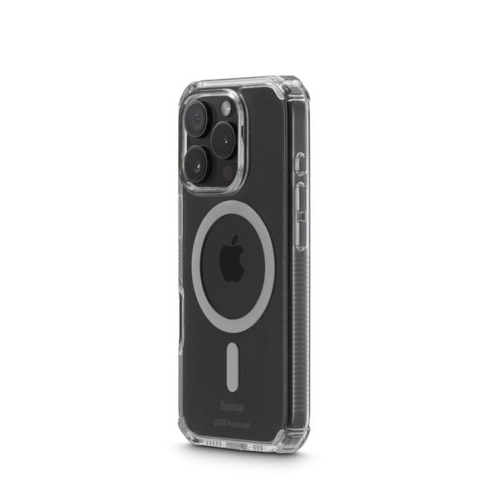 Hama - HAMA Mobilskal Extreme Protect iPhone 16 Pro MagFodral Transparent