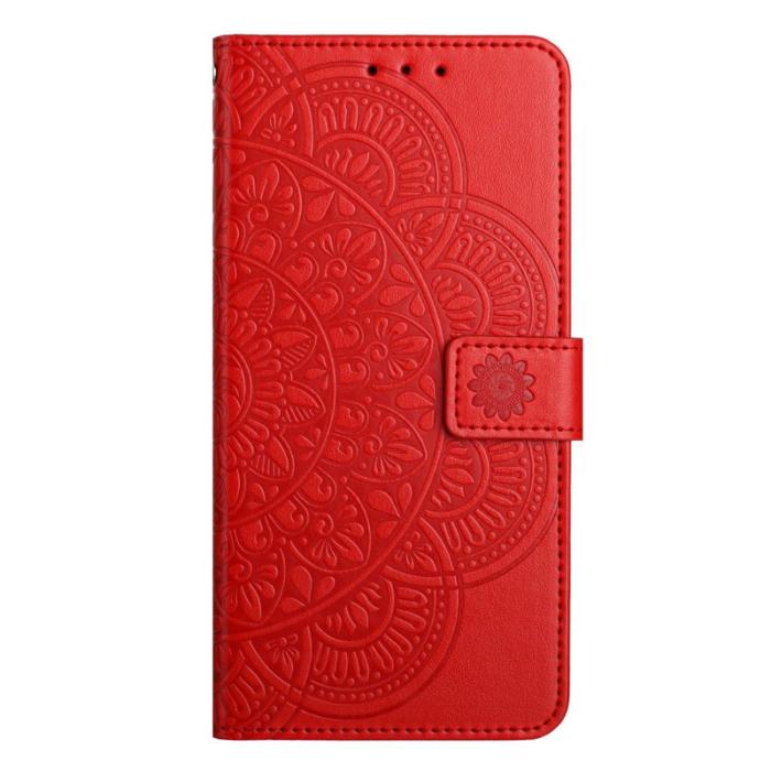 OEM - Mobilfodral för Samsung Galaxy S26 Ultra Konstläder Kortfack - Röd