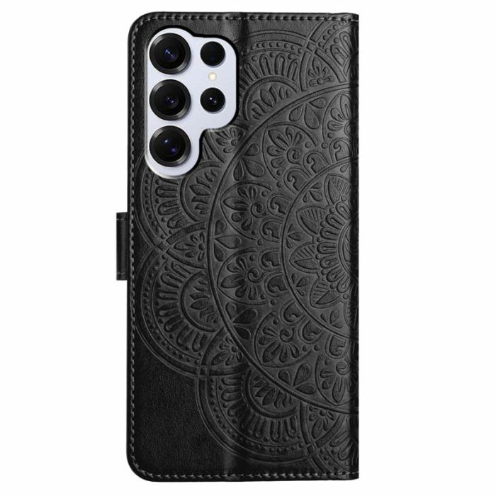 OEM - Mobilfodral för Samsung Galaxy S26 Ultra Konstläder Kortfack - Svart