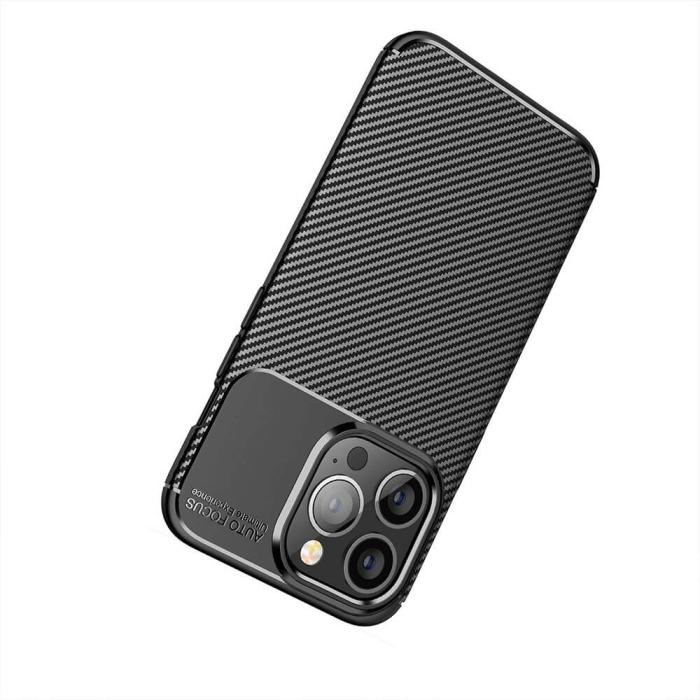 OEM - CARBON PREMIUM skal för iPhone 14 Pro Max svart