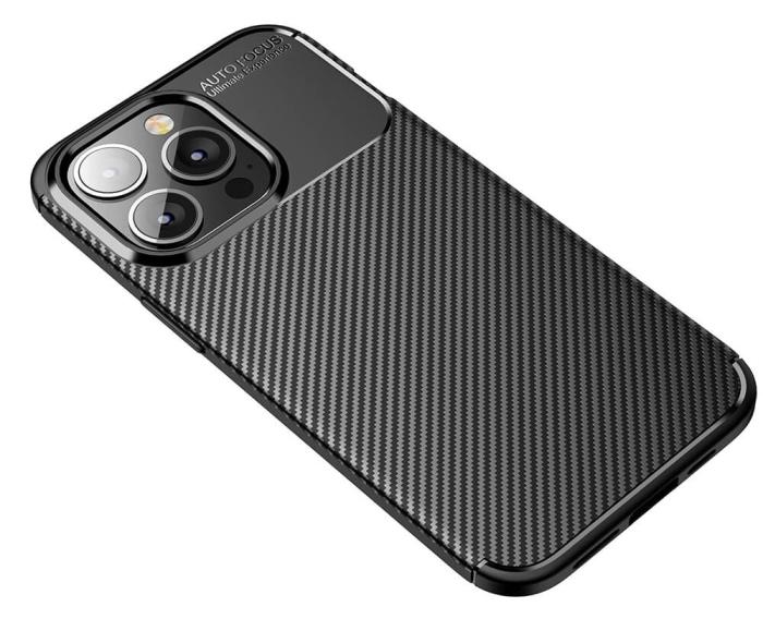 OEM - CARBON PREMIUM skal för iPhone 14 Pro Max svart