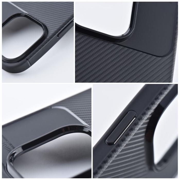 OEM - CARBON PREMIUM skal för iPhone 14 Pro Max svart