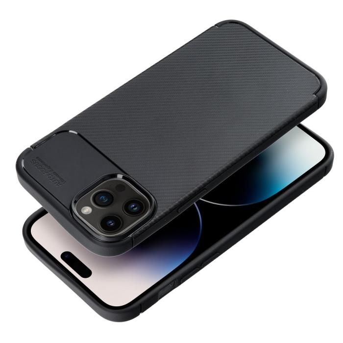 OEM - CARBON PREMIUM skal för iPhone 14 Pro Max svart
