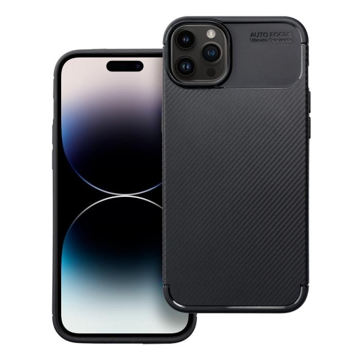 OEM - CARBON PREMIUM skal för iPhone 14 Pro Max svart
