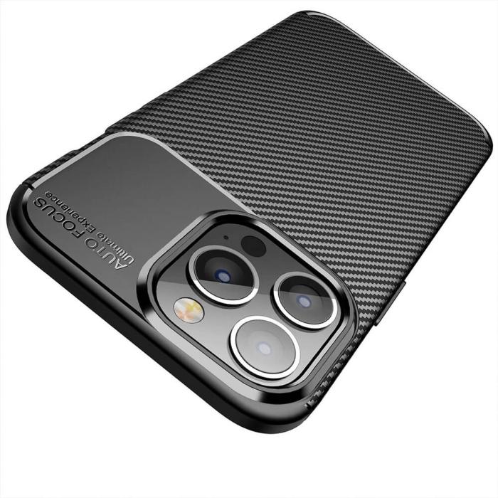 OEM - CARBON PREMIUM skal för iPhone 14 Pro Max svart