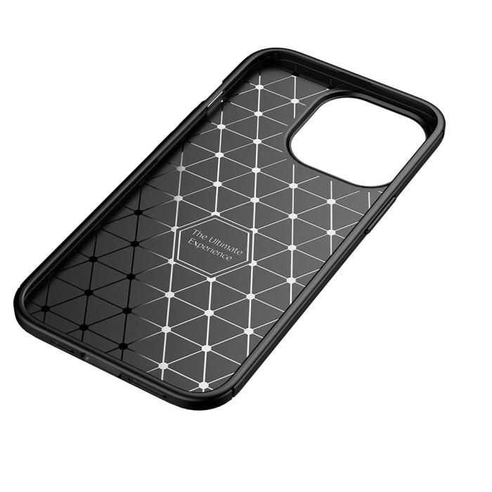 OEM - CARBON PREMIUM skal för iPhone 14 Pro Max svart