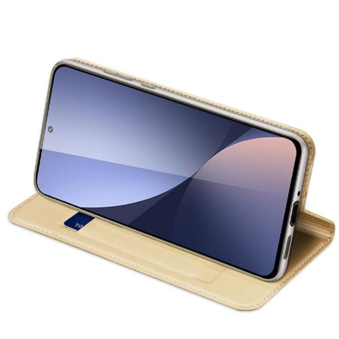 Dux Ducis - DUX DUCIS Skin Series Plånboksfodral Xiaomi 12/12X - Guld