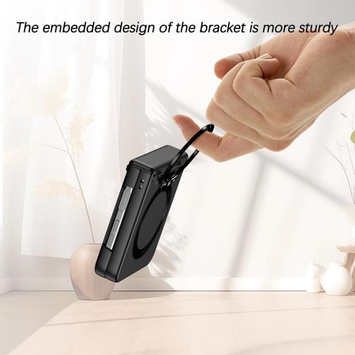 A-One Brand - Galaxy Z Flip 7 Mobilskal Magsafe Spring Hinge - Svart