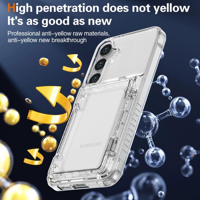 OEM - Mobilskal för Samsung Galaxy S26 Plus Transparent PC + TPU - Transparent