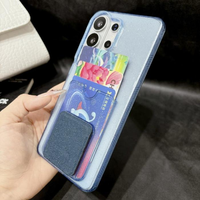 OEM - Mobilskal för Samsung Galaxy S26 Ultra Stöttålig TPU med kortfack - Marinblå