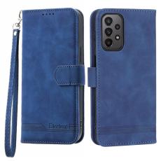 DIERFENG - DIERFENG DF-03 Pl&aring;nboksfodral f&ouml;r Samsung Galaxy A23 5G - Konstl&auml;der - Bl&aring;