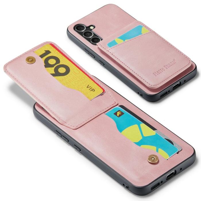 FIERRE SHANN - FIERRE SHANN Samsung Galaxy S23 FE Fodral PU+TPU - Rosa