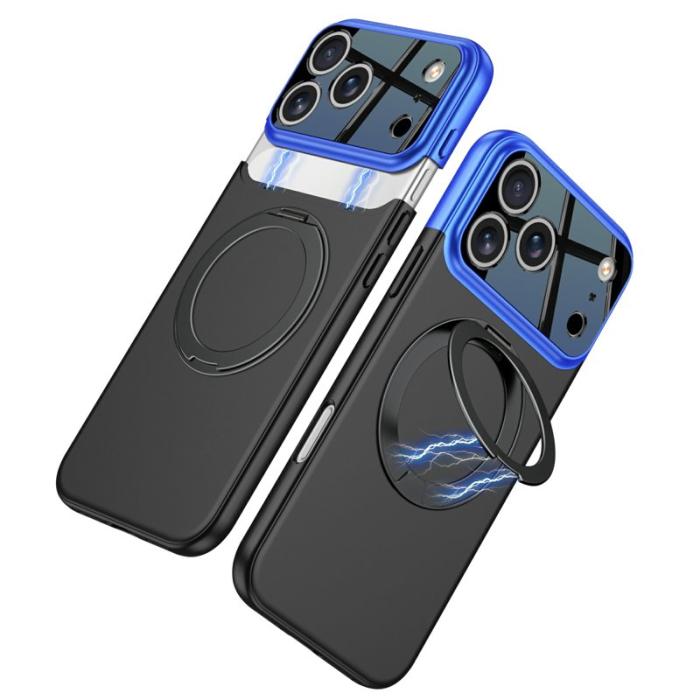 GKK - GKK iPhone 17 Pro Fodral Detachable Kamera Ram - Blå / Svart