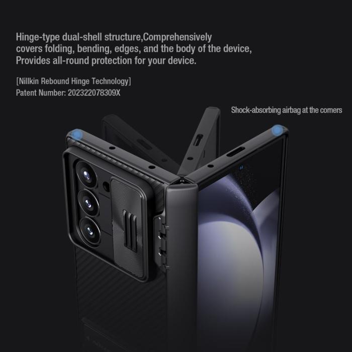 Nillkin - NILLKIN CamShield Fold Case Samsung Galaxy Z Fold6 5G Grön