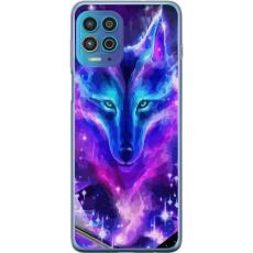 iSecrets - Mobilskal till Motorola Moto G100 med Neon Varg