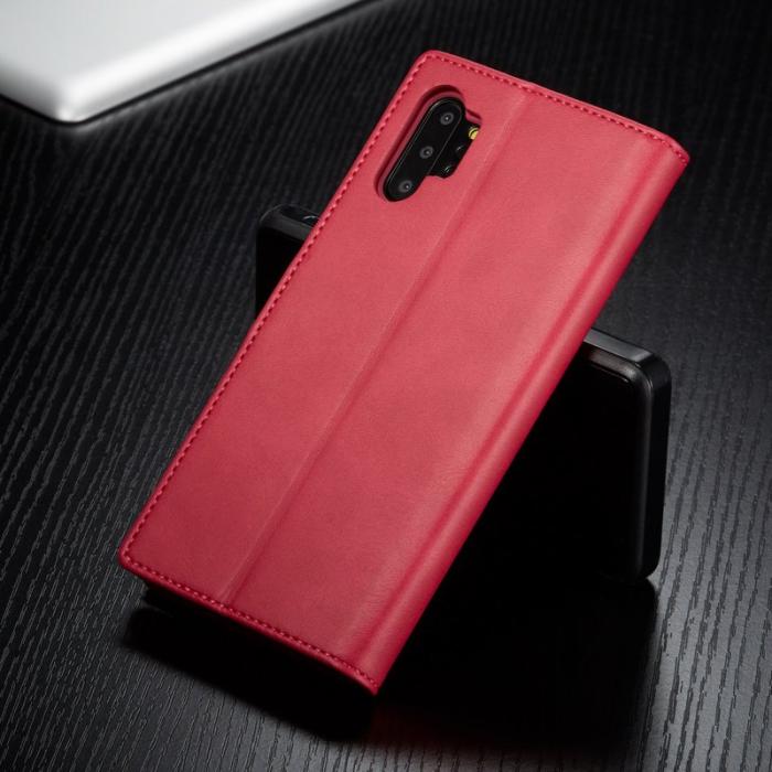 LC.imeeke - LC.IMEEKE Separated Wallet Design Mobilskal till Samsung Galaxy A32 5G - Rosa