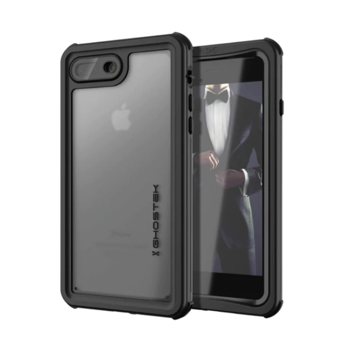 UTGATT1 - Ghostek Nautical Vattentät Skal iPhone 7/8 Plus - Svart