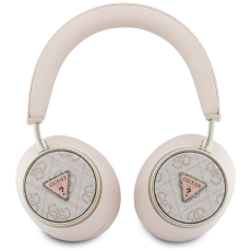 Guess - Guess Over-Ear H&ouml;rlurar ENC Bluetooth 4G Triangle Logo - Rosa