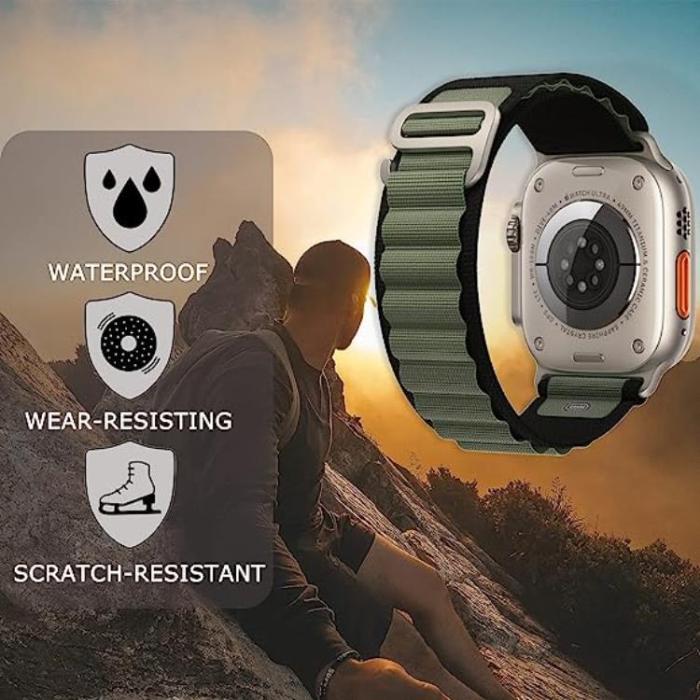 A-One Brand - Apple Watch 4/5/6/7/8/SE/Ultra (49/45/44/42mm) Alpine Loop Armband