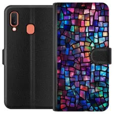 iSecrets - Pl&aring;nboksfodral till Samsung Galaxy A20e med Disco