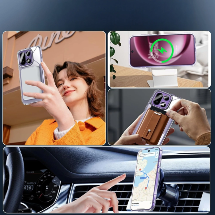 Tech-Protect - Tech-Protect Mobilskal För OnePlus 15 MagSafe Flexair Hybrid - Clear