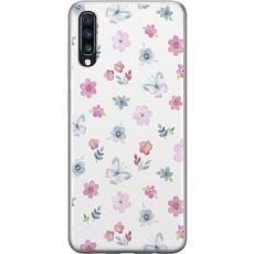 iSecrets - Mobilskal till Samsung Galaxy A70 med Blommor och fjärillar
