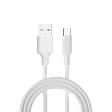 Forever Recycling - Forever USB-A till USB-C Kabel 3A 1.5m KR60-AC-00 - Vit