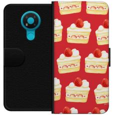 iSecrets - Plånboksfodral till Nokia 3.4 med Tårta