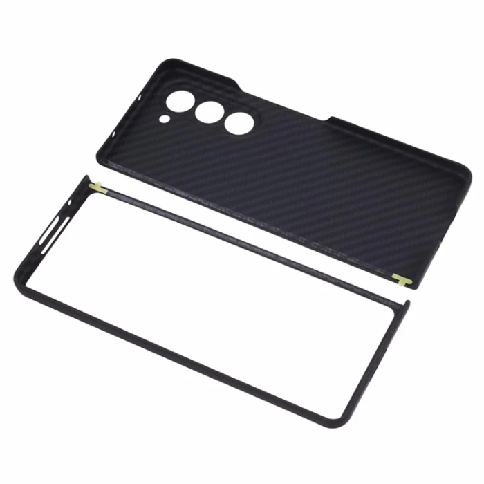 A-One Brand - Galaxy Z Fold 6 5G Mobilskal Aramid Fiber 1500D - Svart