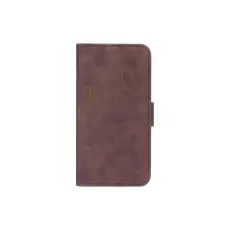 GEAR - GEAR MobilPlånboksfodral Nubuck PU iPhone 12 / 12 Pro - Brun