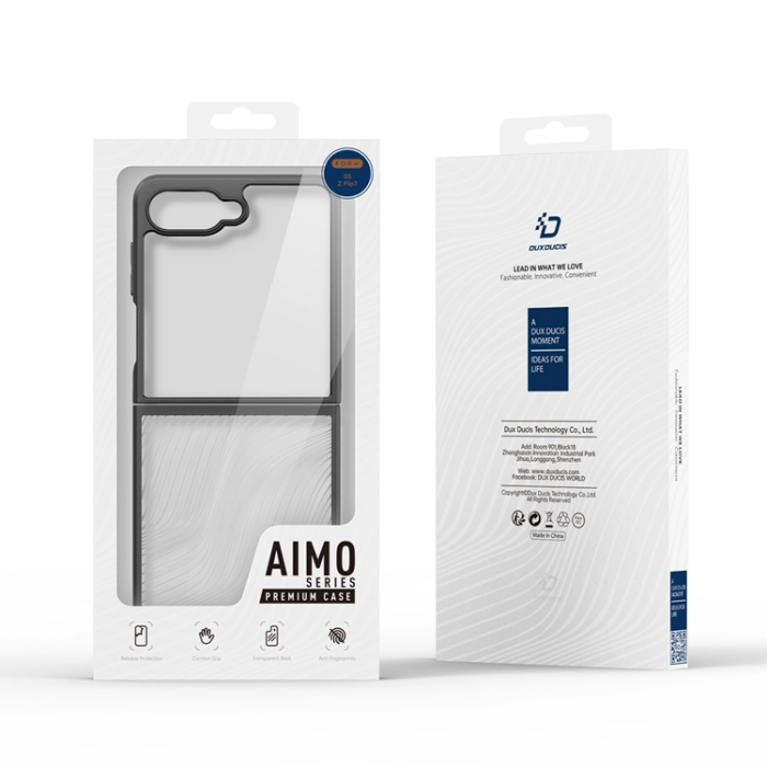 Dux Ducis - Dux Ducis Galaxy Z Flip 7 Mobilskal Aimo - Svart