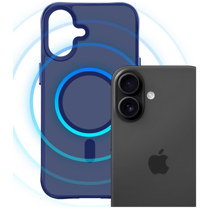 3MK - 3MK Mobilskal För iPhone 17 Magsafe Smoke - Blå