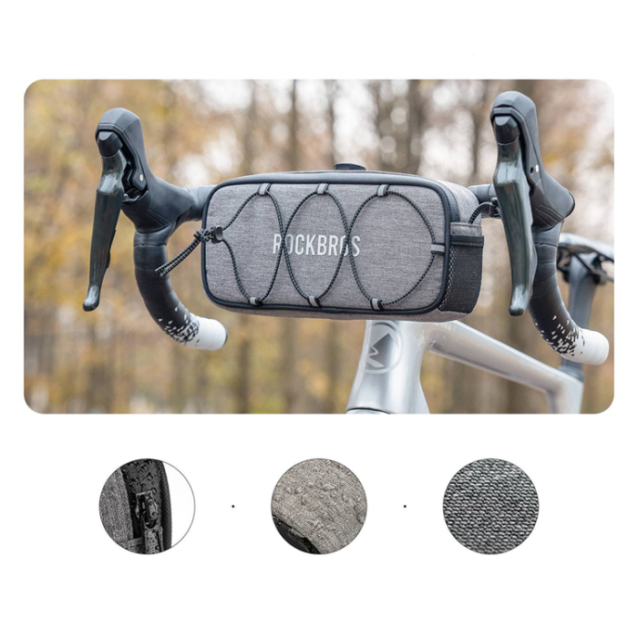 Rockbros - Rockbros Vattentät Cykelväska för Styren 1.9L ROAD TO SKY TL001 - Grå