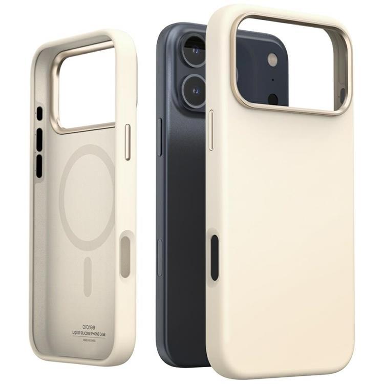 Araree Mobilskal till iPhone 17 Pro Max MagSafe Typo Skin M - Stone