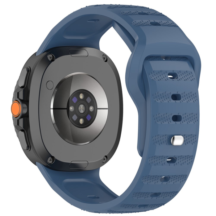 A-One Brand - Galaxy Watch 8/8 Classic (40/44/46mm) Armband Dot Pattern - Marinblå