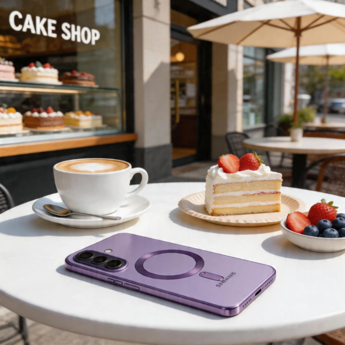 Tech-Protect - Tech-Protect Mobilskal För Galaxy A37 5G Magsafe Magflex - Cobalt Violet