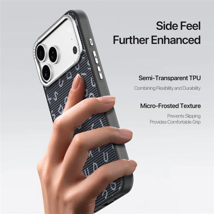 Dux Ducis - DUX DUCIS iPhone 17 Pro Mobiskal MagSafe Moro - Svart
